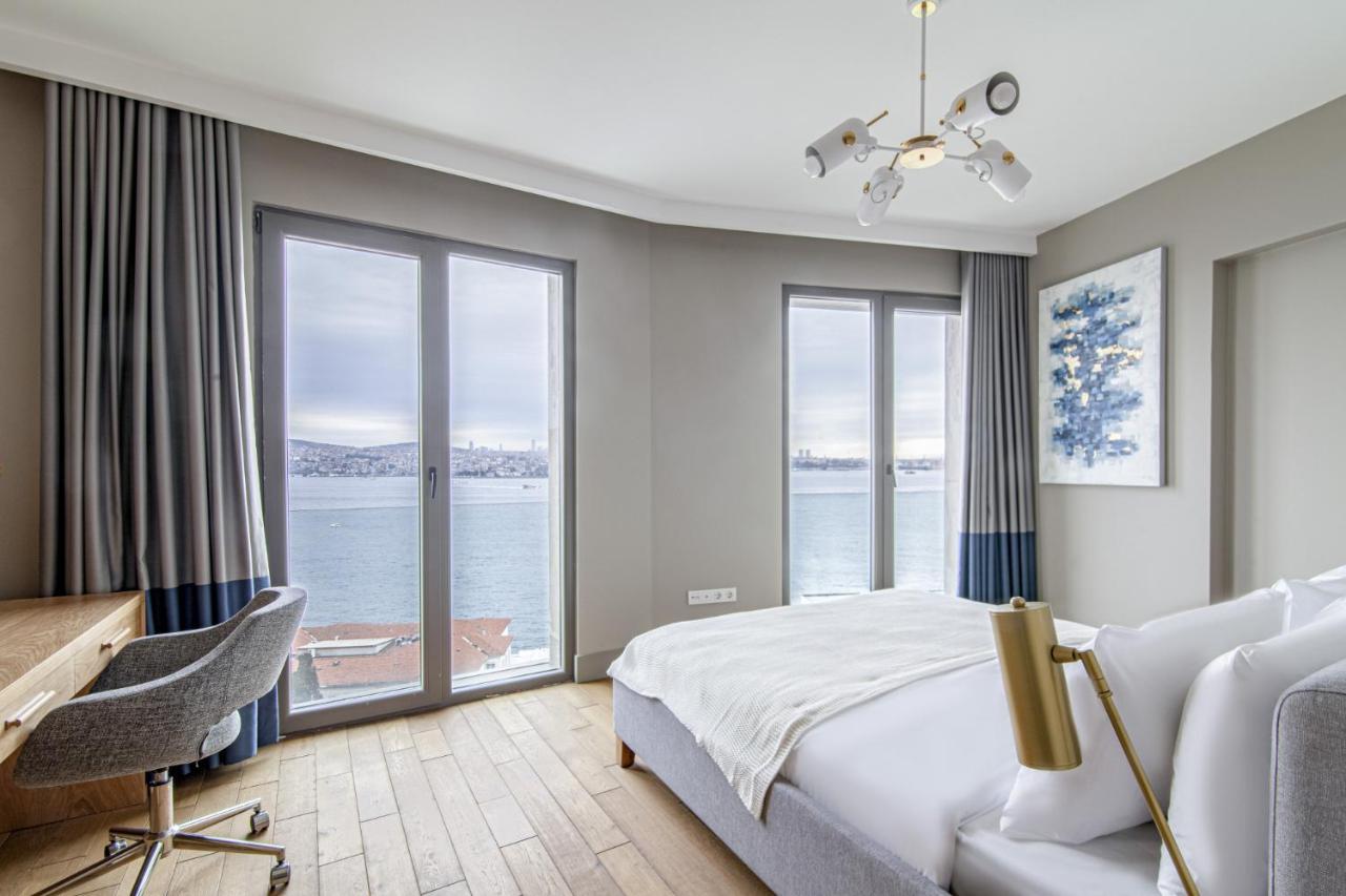 Flat With Panoramic Bosphorus View In Cihangir Стамбул Экстерьер фото