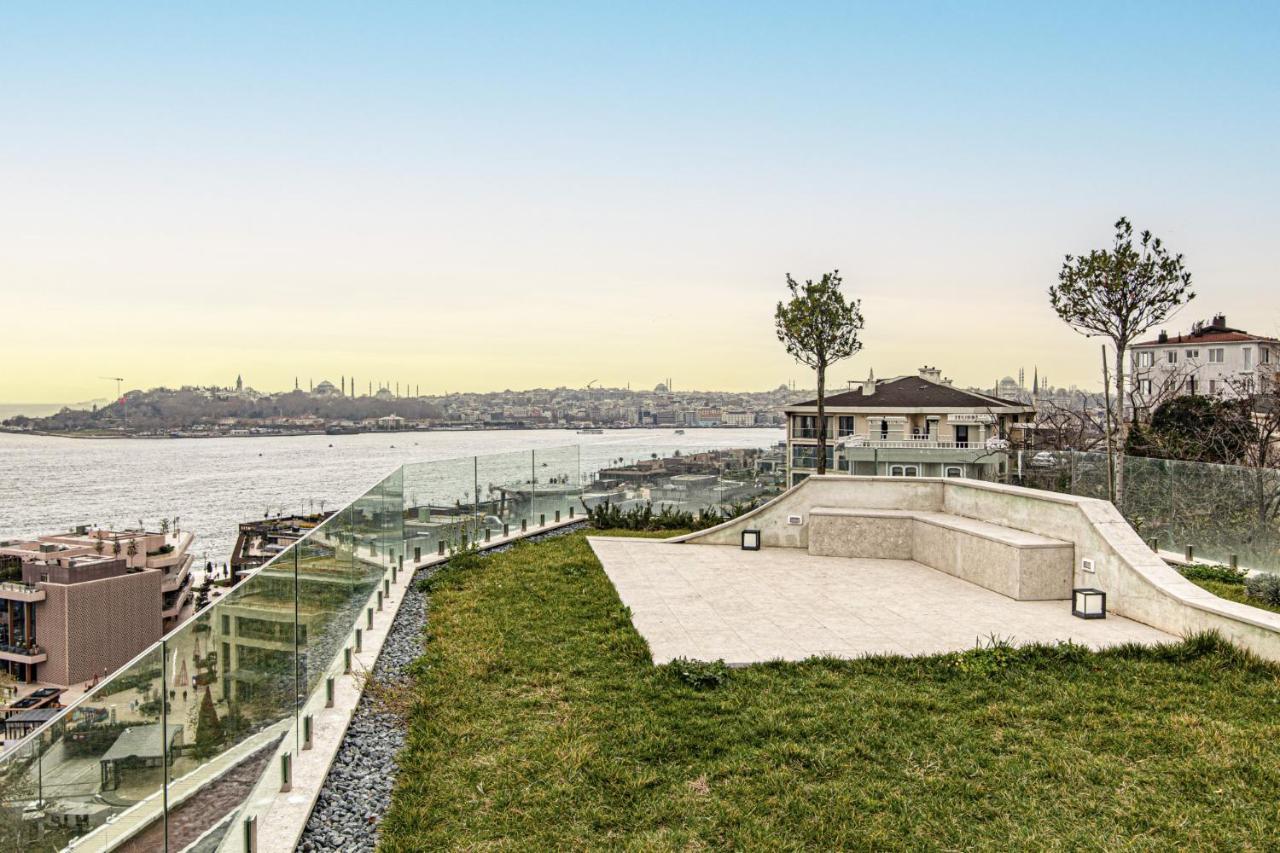 Flat With Panoramic Bosphorus View In Cihangir Стамбул Экстерьер фото