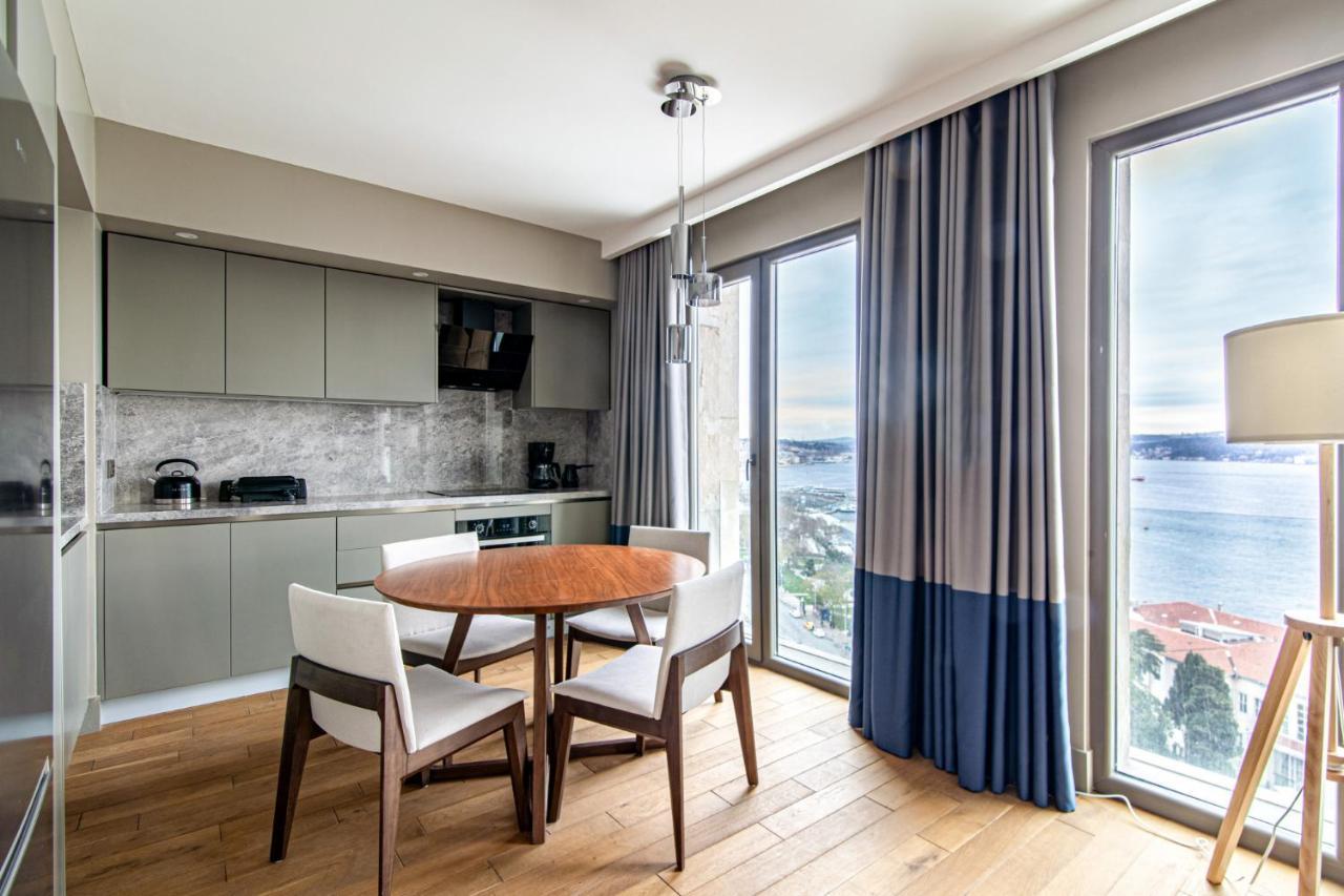 Flat With Panoramic Bosphorus View In Cihangir Стамбул Экстерьер фото